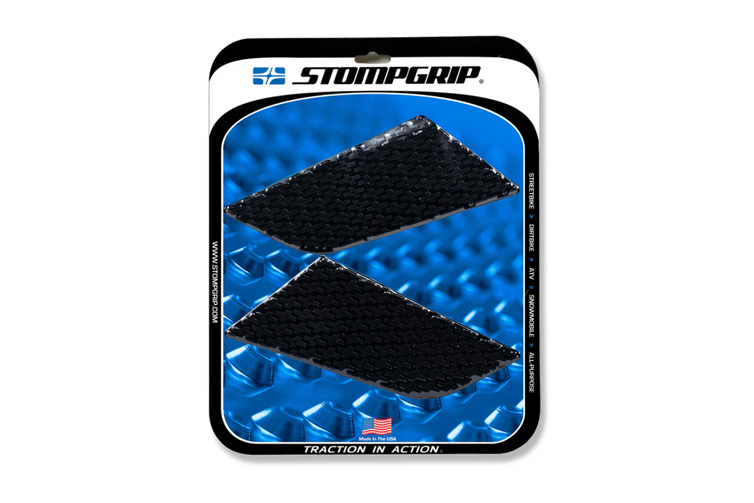 Stompgrip negro, Icon, para Suzuki SFV650 Gladius, 2009-2015