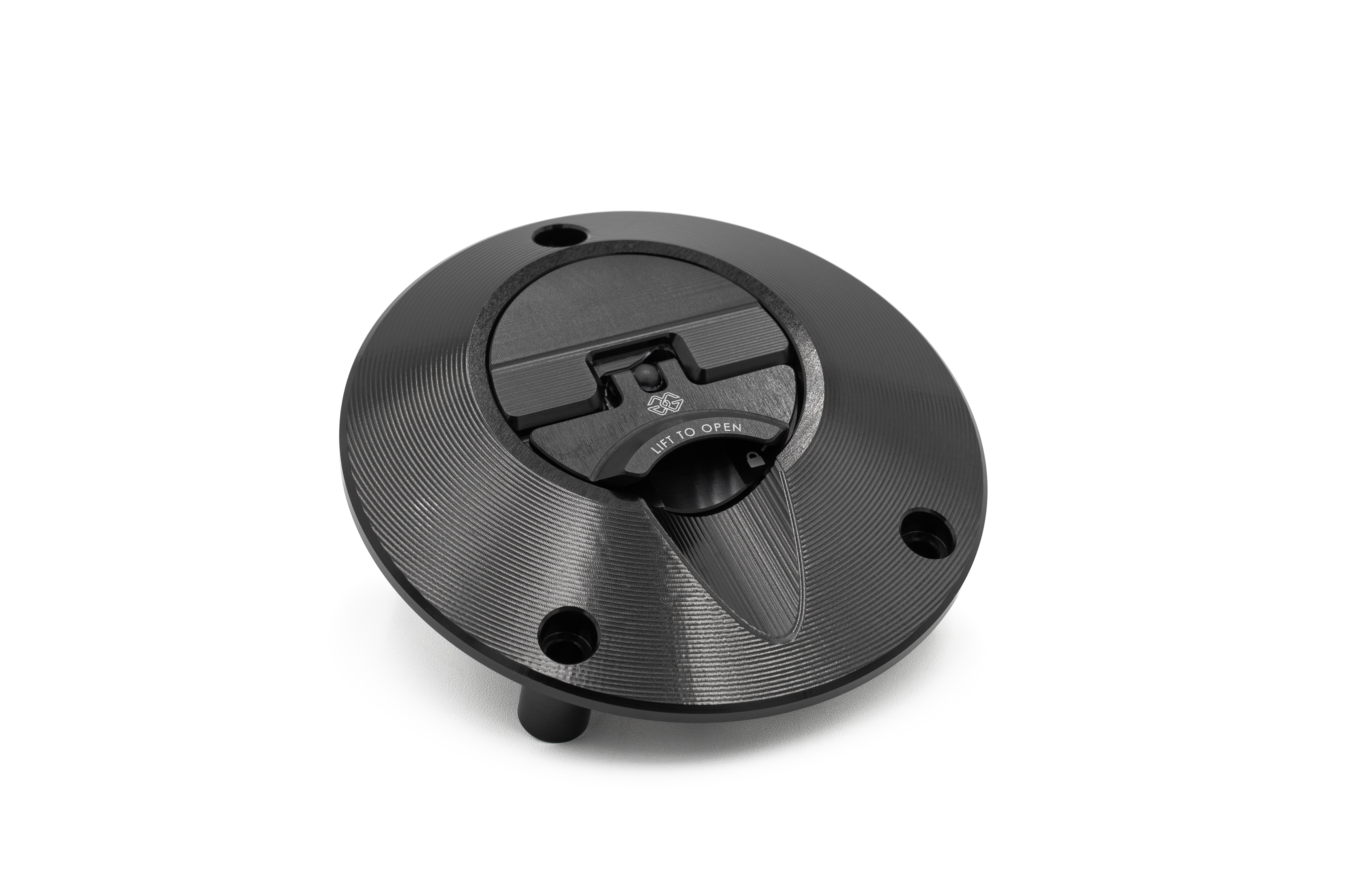 Gilles FCAP2 Qucik-Release Tankdeckel, schwarz, für verschiedene Aprilia-Modelle 