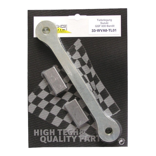 Kit de descenso alpha Technik 40mm Suzuki para GSF600 Bandit; Tipo WVA8; Año del modelo 2000-