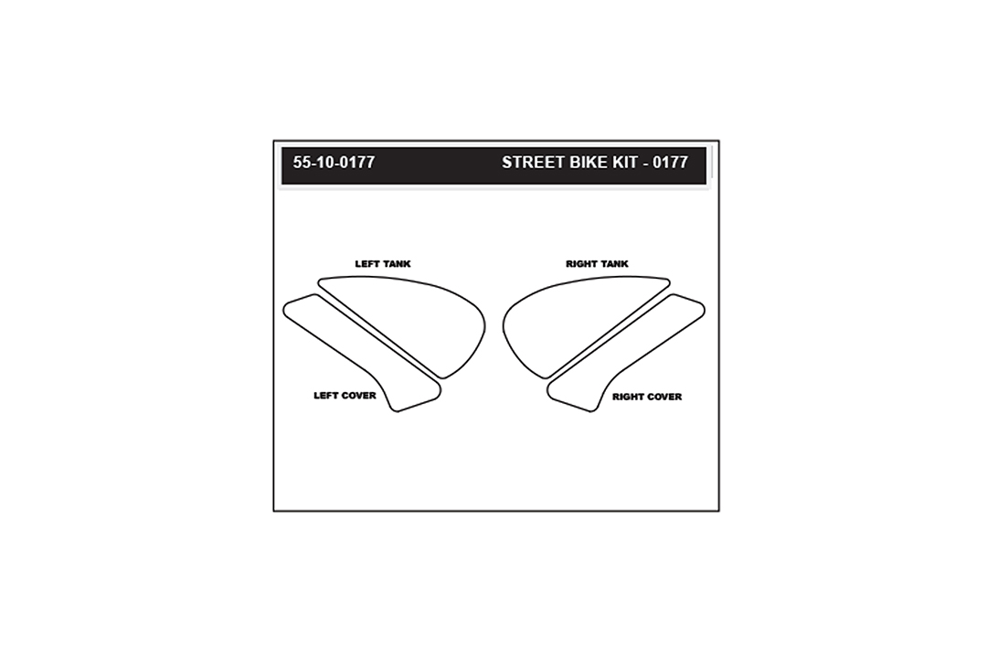 Stompgrip Traction Pads transparentes, para Honda CBR1000RR-R Fireblade, 2020-2025