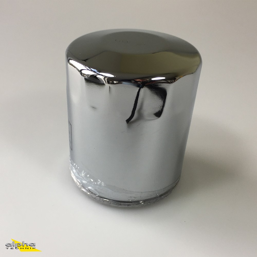 ENUMA filtro de aceite cromado para varios modelos de Harley Davidson