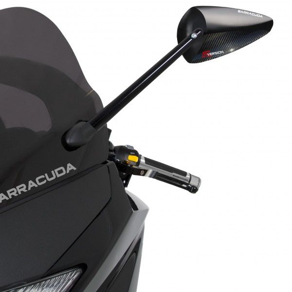 Kit de Estilo Barracuda T-MAX 500 Yamaha T-Max 500 2008 - 2011 plateado