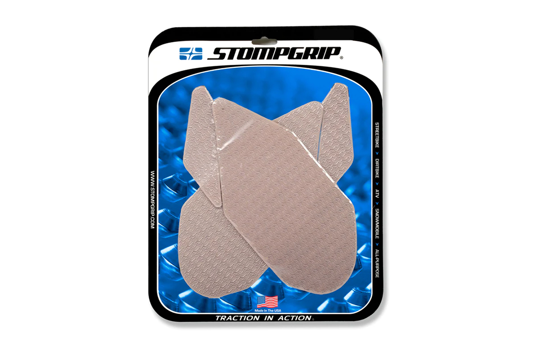 Stompgrip transparente, Icon, para Suzuki GSXR1000, 2007-2008
