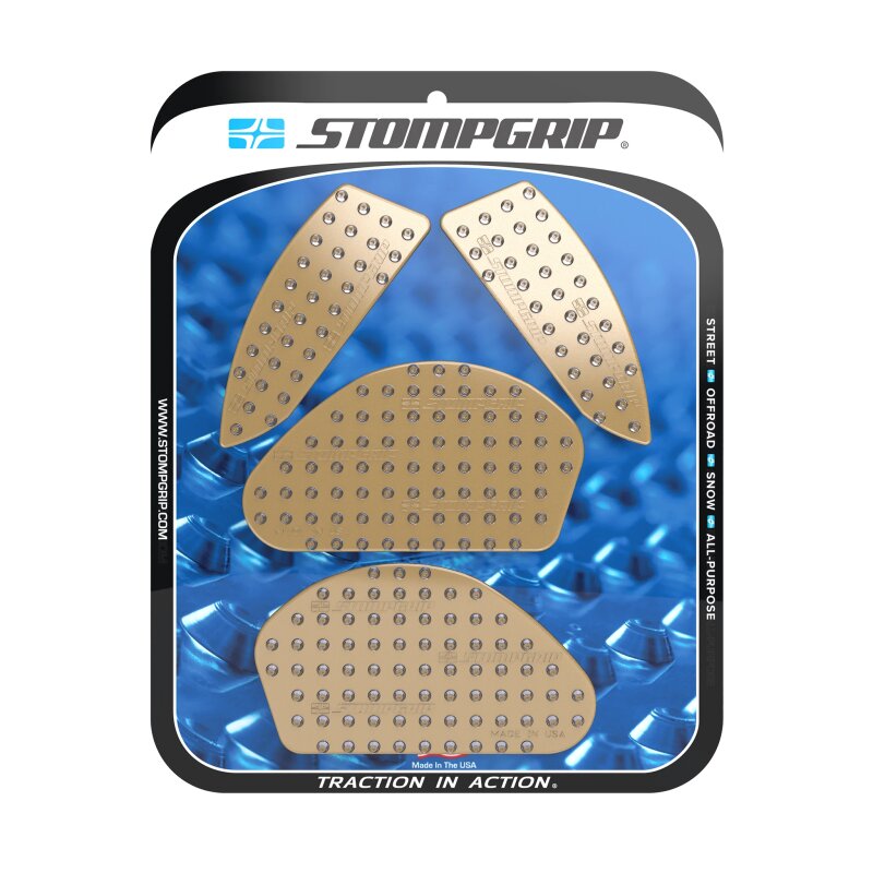 Stompgrip transparente, Volcano, para Yamaha, MT03, 2020-2025