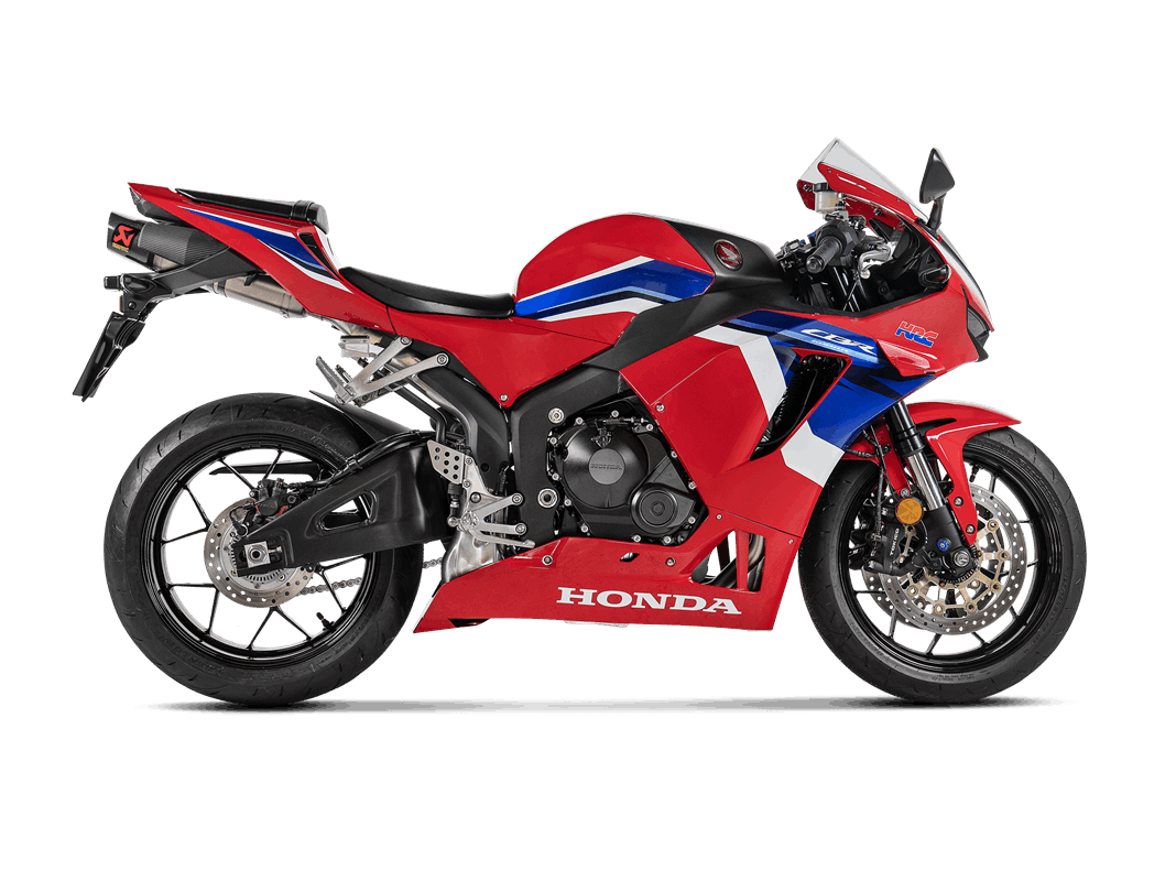Sistema de Escape Akrapovic Slip-On Line (Titanio) para Honda CBR600RR 2024-2025 y 2013-2018