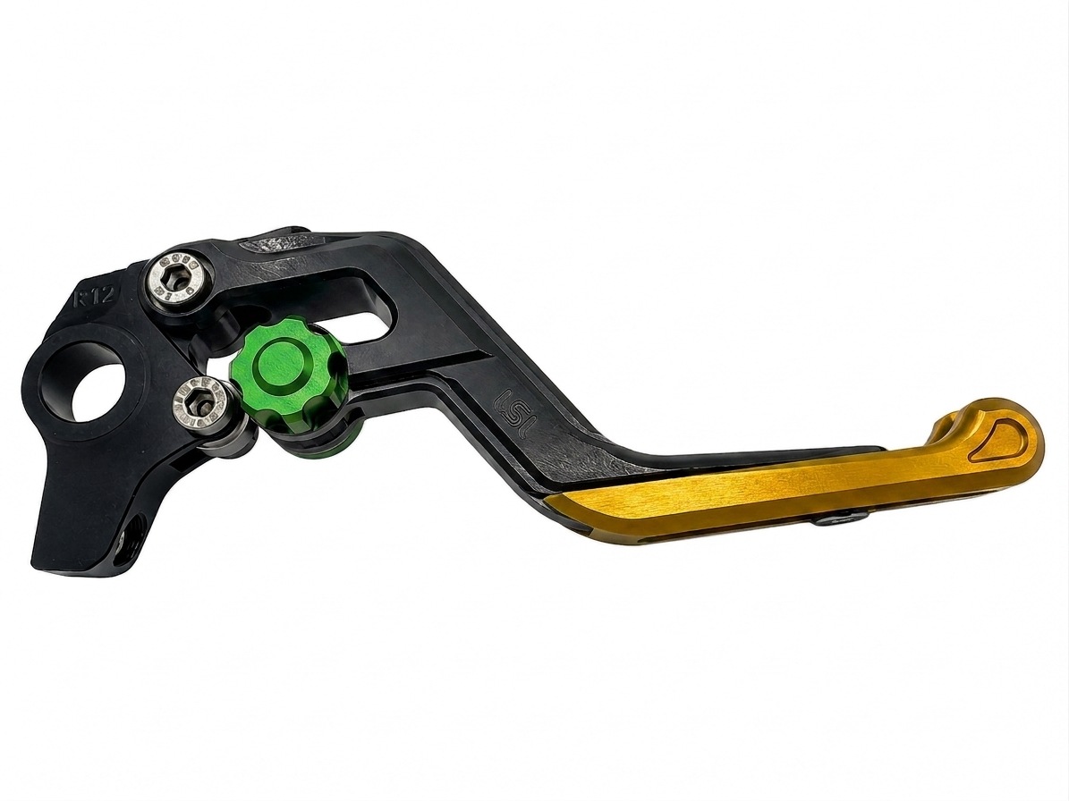LSL ERGONIA Maneta de Freno R21 Negro/Verde/Oro