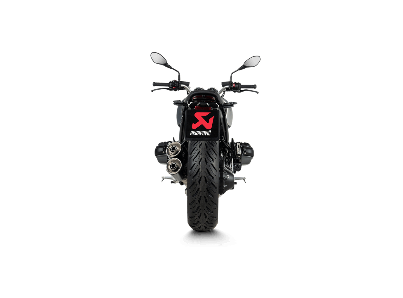 Silenciador trasero Akrapovic Slip-On Line (Titanium) para BMW R12 / R12 nineT Año del modelo 2024-2025