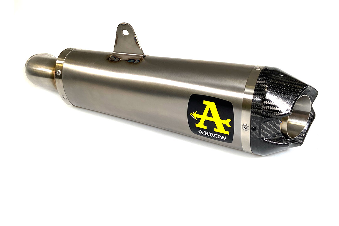 Escape ARROW WORKS para Husqvarna Nuda 900 2012-2013, Titanio