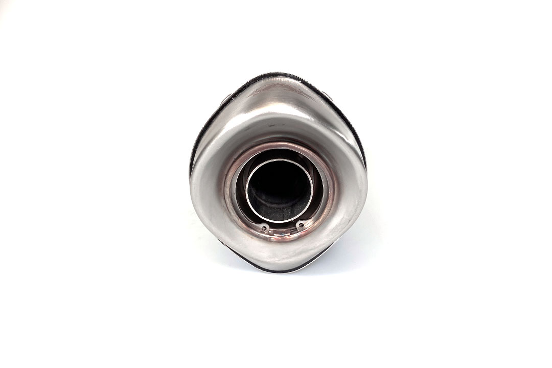 Escape ARROW DARK THUNDER con tapa final de acero inoxidable para KTM 125RC / 390RC / 125 DUKE / 390 DUKE 2017-2020