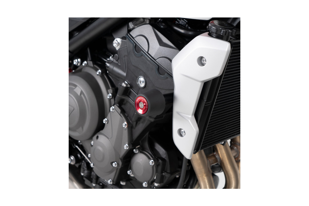 Protectores de Cuadro (Sturzpads) Barracuda para Triumph Trident 660 a partir del año de modelo 2021-