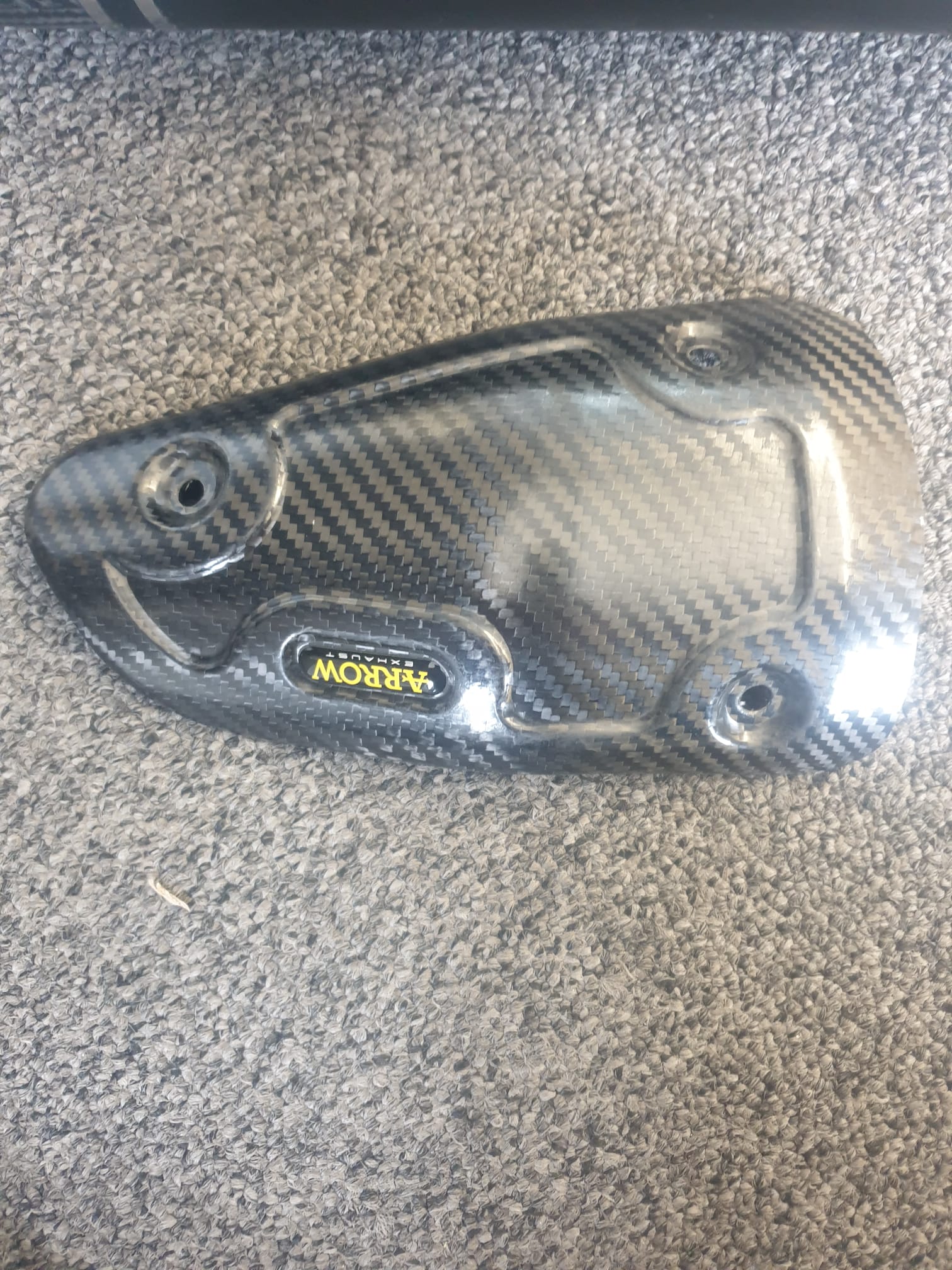 ARROW VELOCE DARK RACING Slip-On con protector térmico para Triumph Tiger 900 año del modelo 2020-