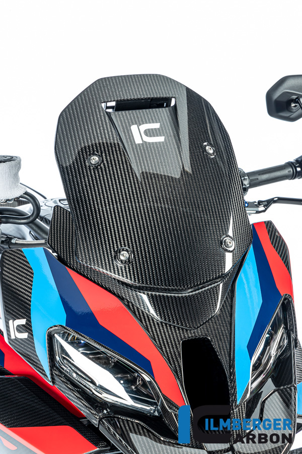 Ilmberger Carbon Parte del carenado lateral derecho, brillante, BMW S1000XR 2020- M1000XR 2024-