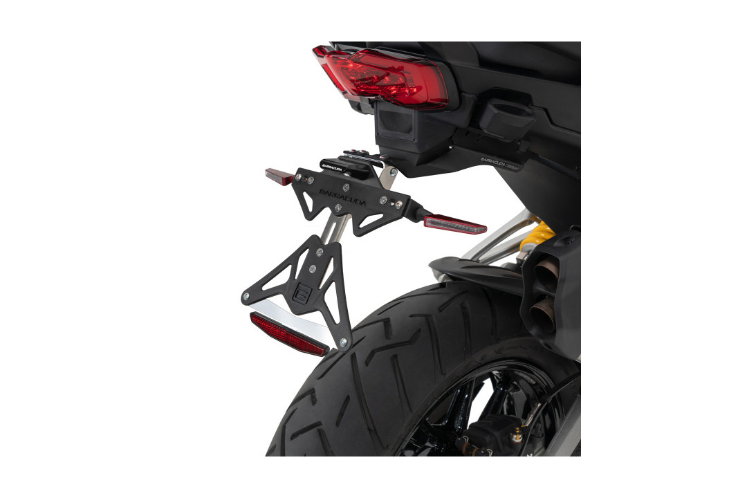 Soporte de matrícula Barracuda para Ducati MultiStrada V4S a partir del modelo 2022-