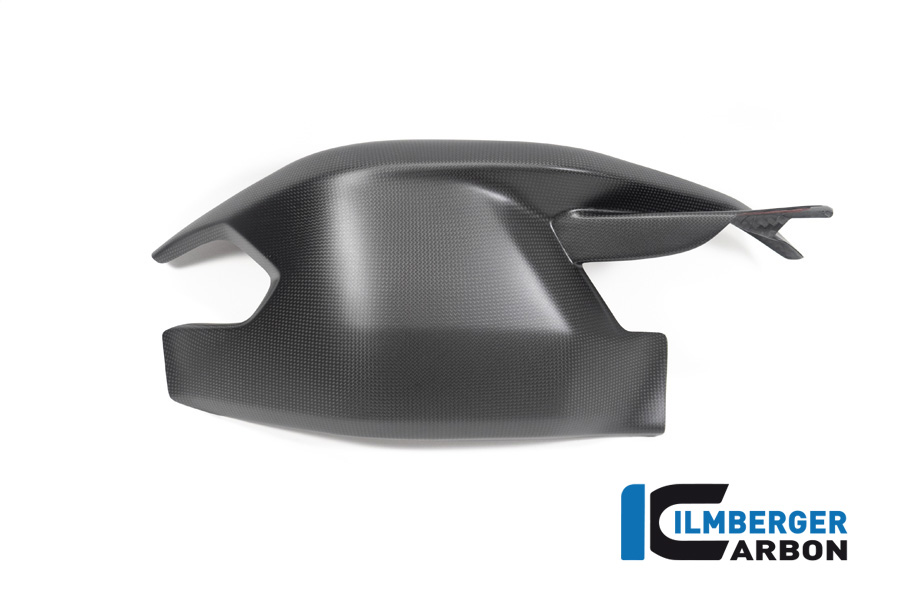 Cubierta de basculante de carbono Ilmberger incl. cubrecadena superior, mate, Ducati Diavel 1260, 2019-
