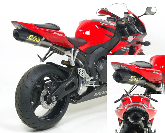 Escape ARROW RACE-TECH para Honda CBR1000RR Fireblade 2004-2007, Titanio