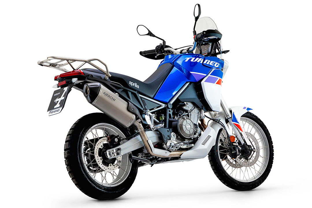 Escape ARROW SONORA para Aprilia Tuareg 660 a partir del año de modelo 2022