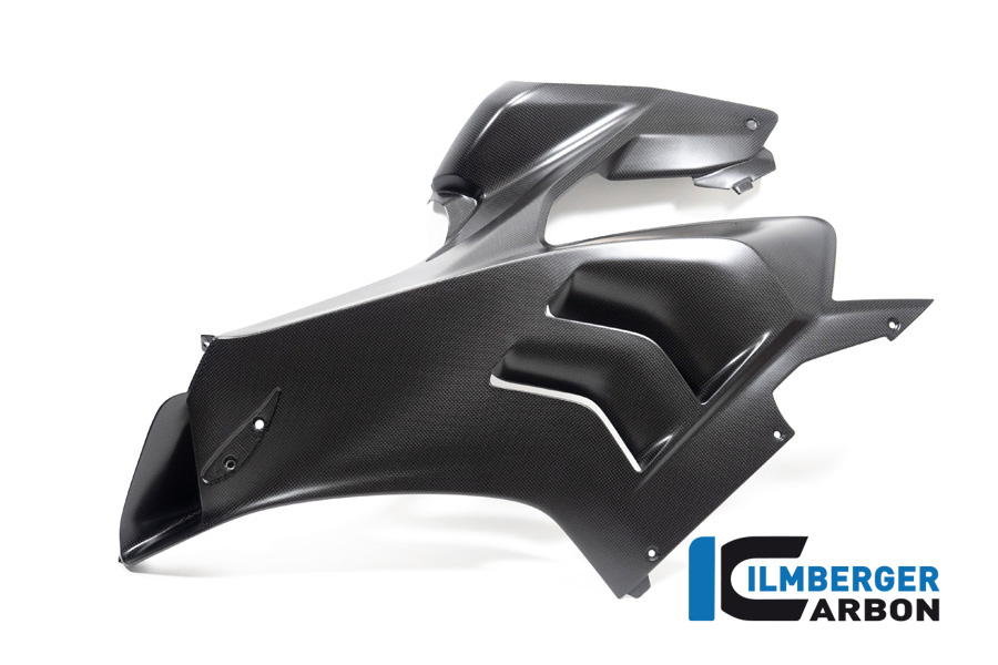 Panel lateral de carenado Ilmberger Carbon lado izquierdo Racing, mate, Ducati Panigale V4, V4S 2022-
