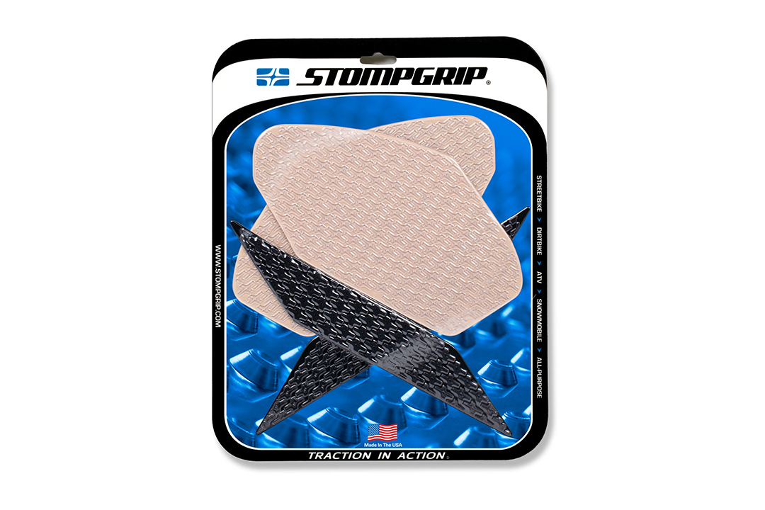 Stompgrip híbrido, Icon, para Kawasaki Ninja 400, 2018-2024