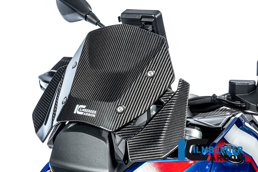 Deflector de Viento de Carbono Ilmberger lado izquierdo, brillante, BMW R1300GS 2023-