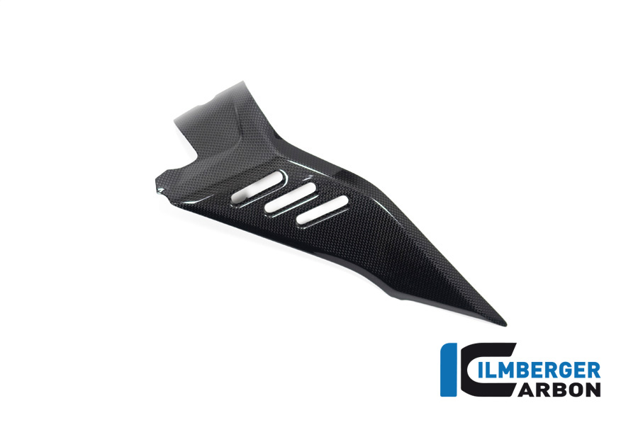 Ilmberger Cubierta de carbono bajo el depósito de gasolina lado derecho para Ducati Diavel V4 2023-, brillo
