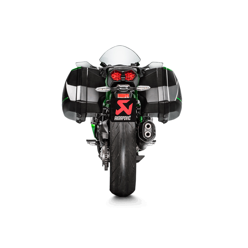 Escape Akrapovic Slip-On Line (Titanio) para Kawasaki Ninja H2 SX 2018-2020