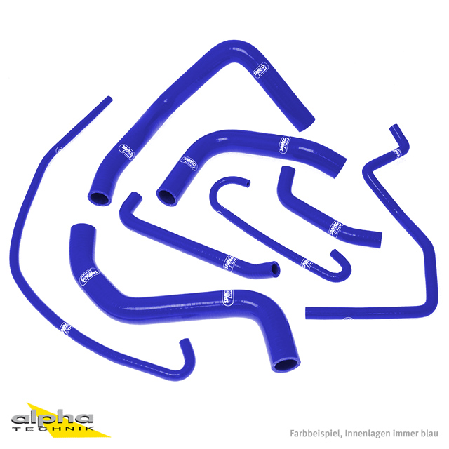 Kit de mangueras de silicona SAMCO SPORT azul para Suzuki GSXR600 GSXR750 año del modelo 2011-2024