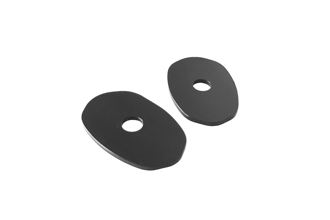 Kit de soporte de matrícula y luz de intermitente X-LED (anterior, delanteroe + trasero) alpha Technik para Kawasaki Z H2 a partir del año modelo 2020