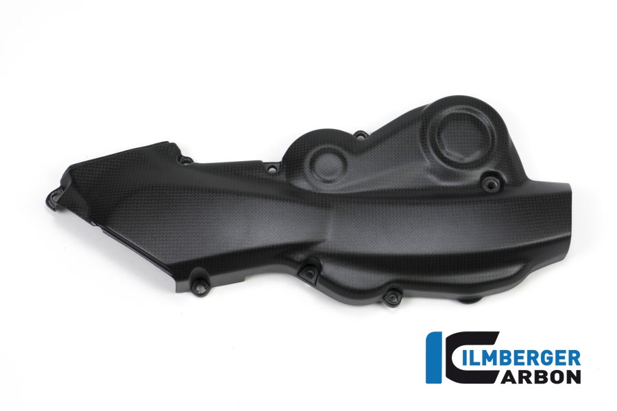 Ilmberger Carbon correa dentadaabdeckung horizontal mate, Carbono