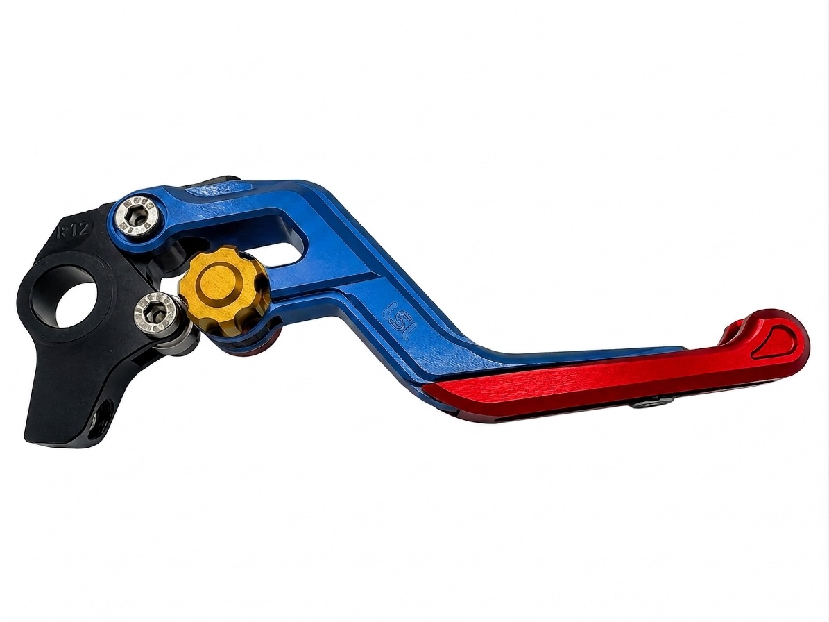 Maneta de freno LSL ERGONIA R18R Azul/Dorado/Rojo