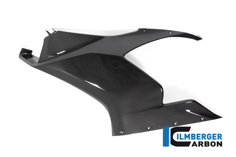 Carenado lateral de carbono Ilmberger preparado para Winglet lado izquierdo, brillante, Ducati Panigale V2 2020-