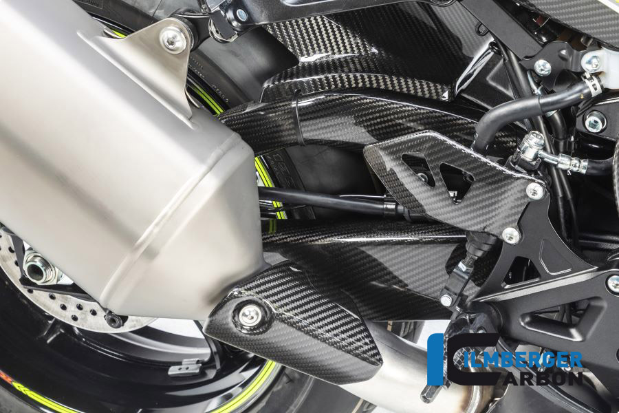 Cubierta de basculante de carbono Ilmberger lado derecho para Suzuki GSX-R 1000