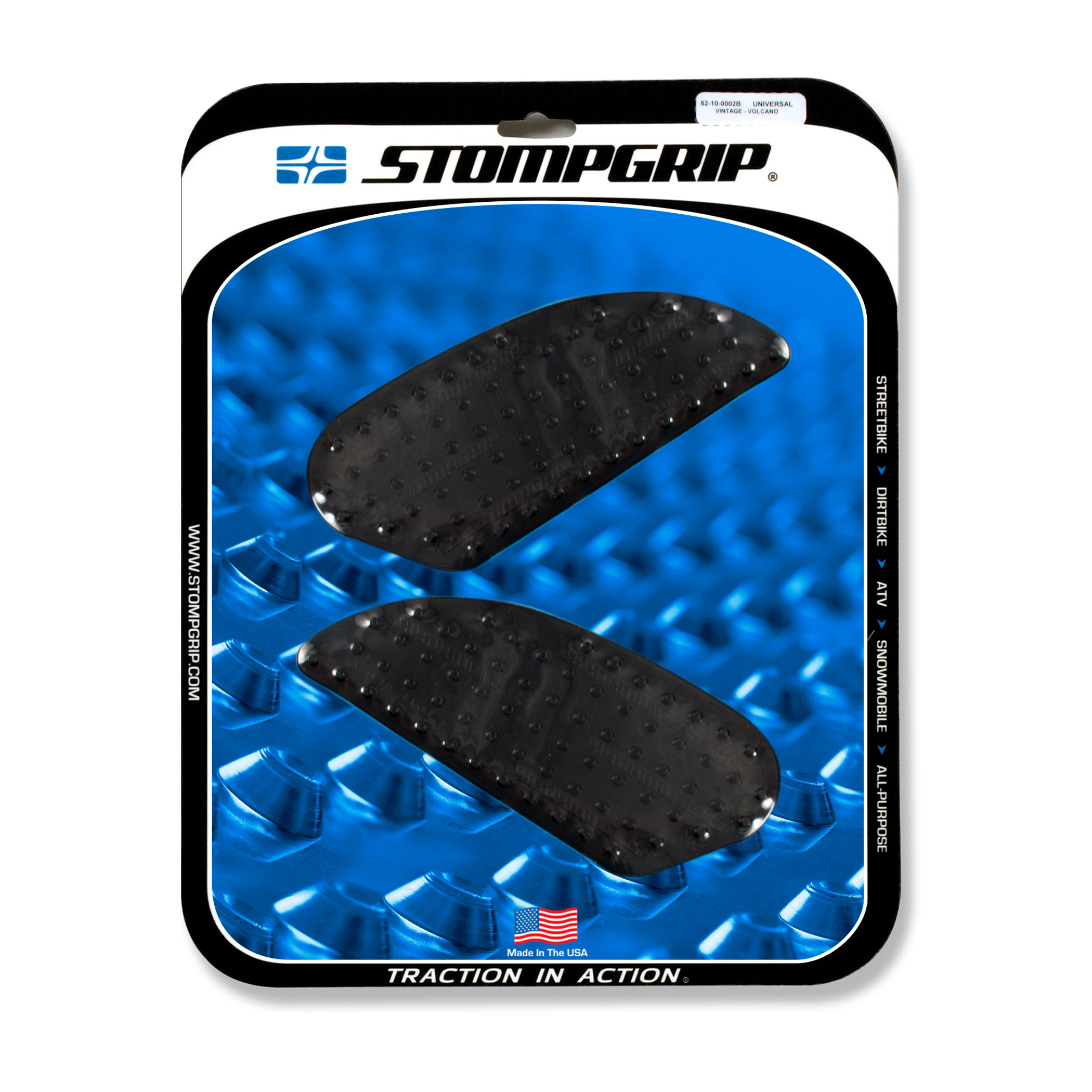 Stompgrip Almohadillas de Tracción Negras