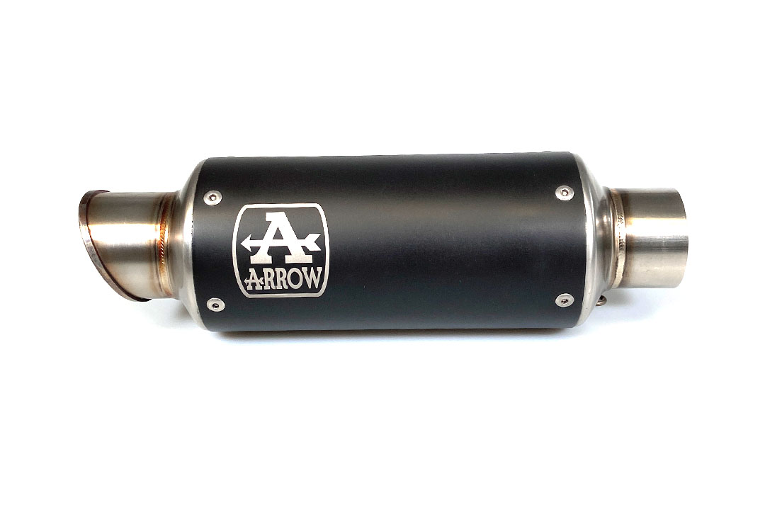 Escape ARROW DARK GP2 de acero inoxidable para Kawasaki Z900 año de modelo 2017-2022