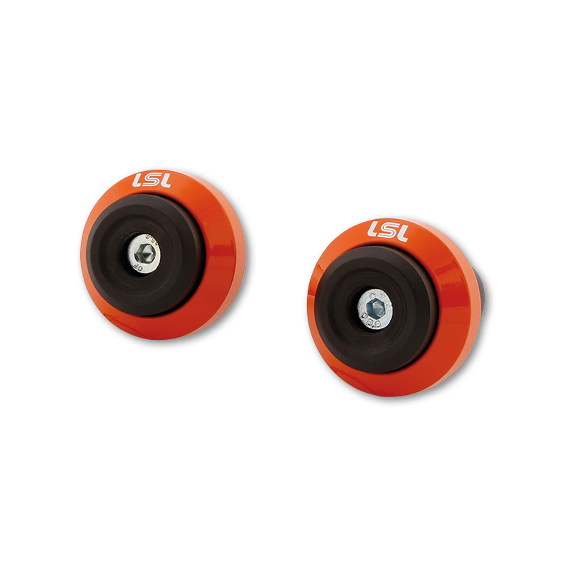 LSL Protector de Eje GONIA para varias Ducati, naranja, anterior, delantero