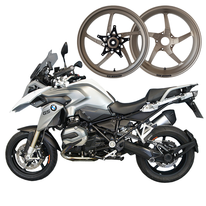Kit de conversión OZ Piega 17" BMW R1200GS Titanio incl. alpha Racing disco de frenon