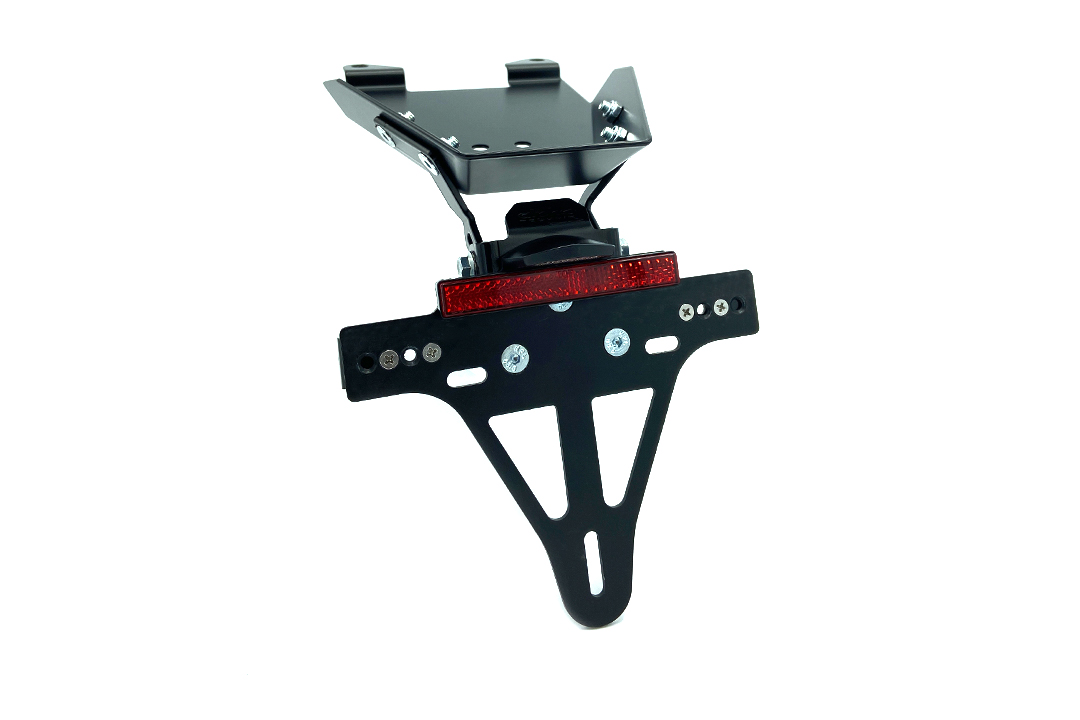 Soporte de matrícula alpha Technik para Aprilia Tuareg 660, Tipo XB / XC / XL / XM, a partir del modelo 2022-