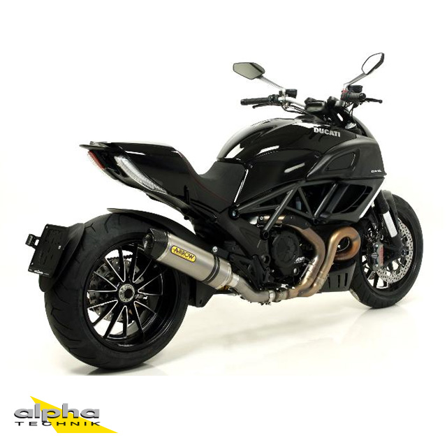 Escape ARROW RACE TECH para Ducati Multistrada 1200 / Diavel / Monster 1200 / Monster 821 de Titanio