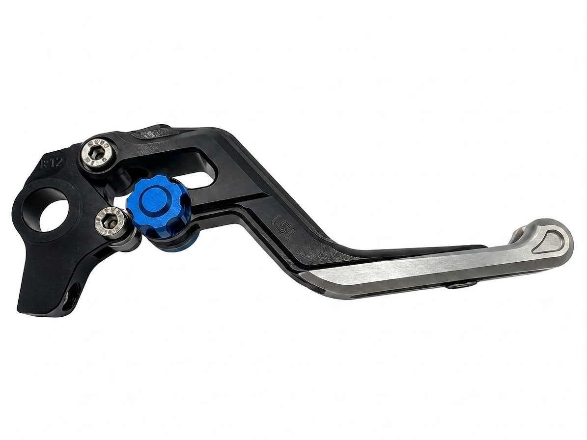 LSL ERGONIA Maneta de Freno R22 Negro/Azul/Plata