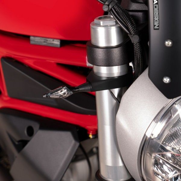 Juego de soportes de intermitentes Barracuda para horquilla 38-43 mm B-LUX