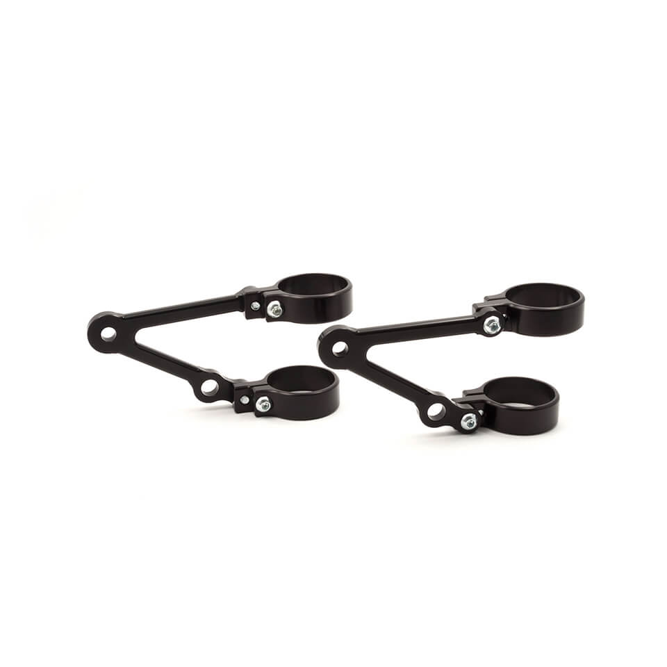 LSL Soporte de faro 55 - 56 mm, largo, con soporte para luz de intermitente