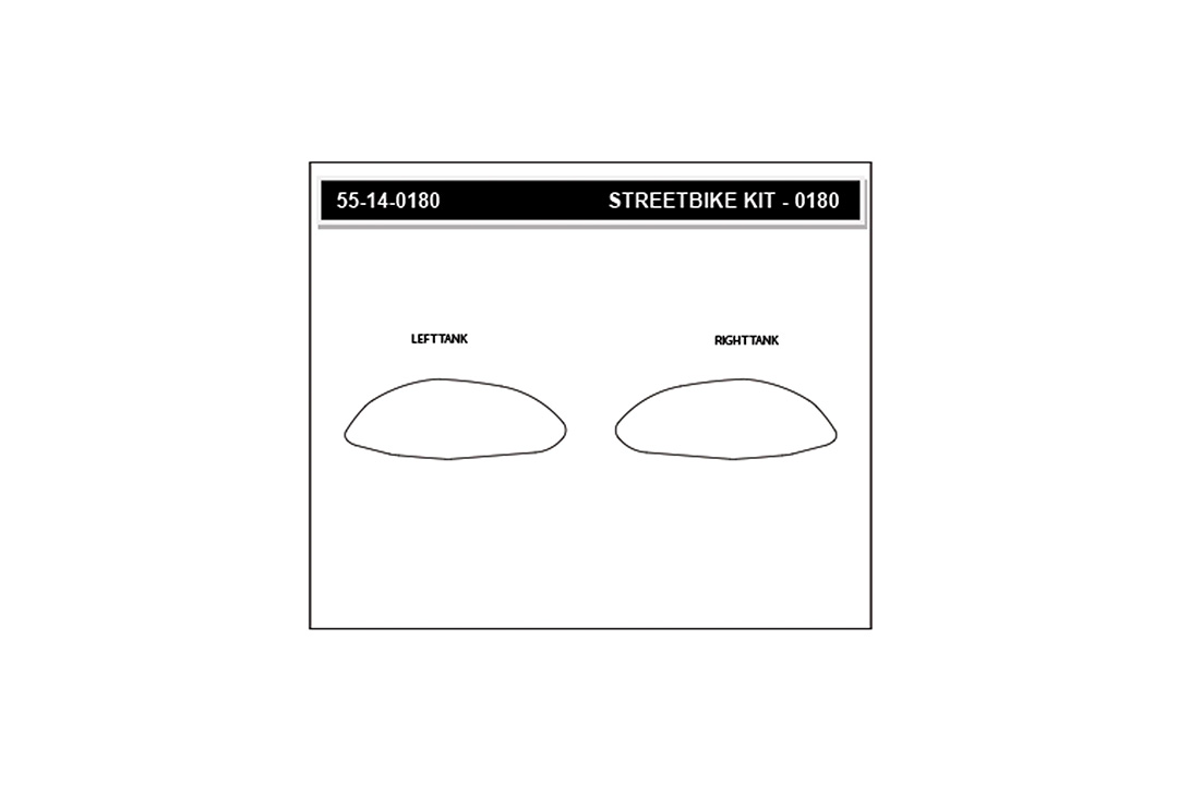 Stompgrip depósito de gasolina Pad transparente, Icon, Kit depósito de gasolina Moto de Carretera, para Aprilia RSV4 (Factory), Tuono V4 1100 (Factory), 2021-2025