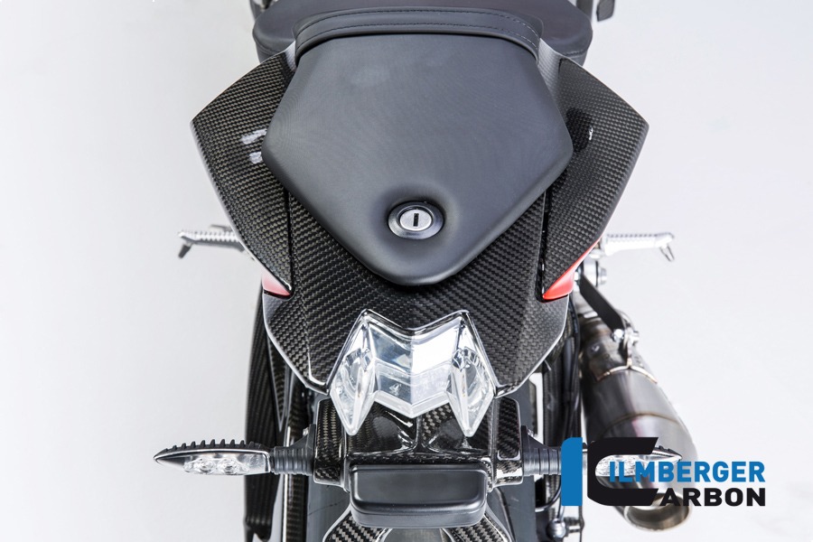 Carenado trasero de carbono Ilmberger trasero superior, Carbono