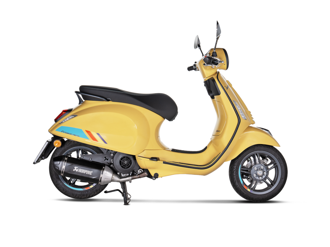 Escape Akrapovic Slip-On Line (SS) para Vespa Primavera 125, S, Touring, 2025- (Euro 5+)