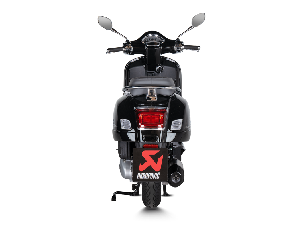 Akrapovic Slip-On Line (SS) Escape para Vespa GTS 125, Super, Supersport, Supertech, año del modelo 2025- (Euro 5+)