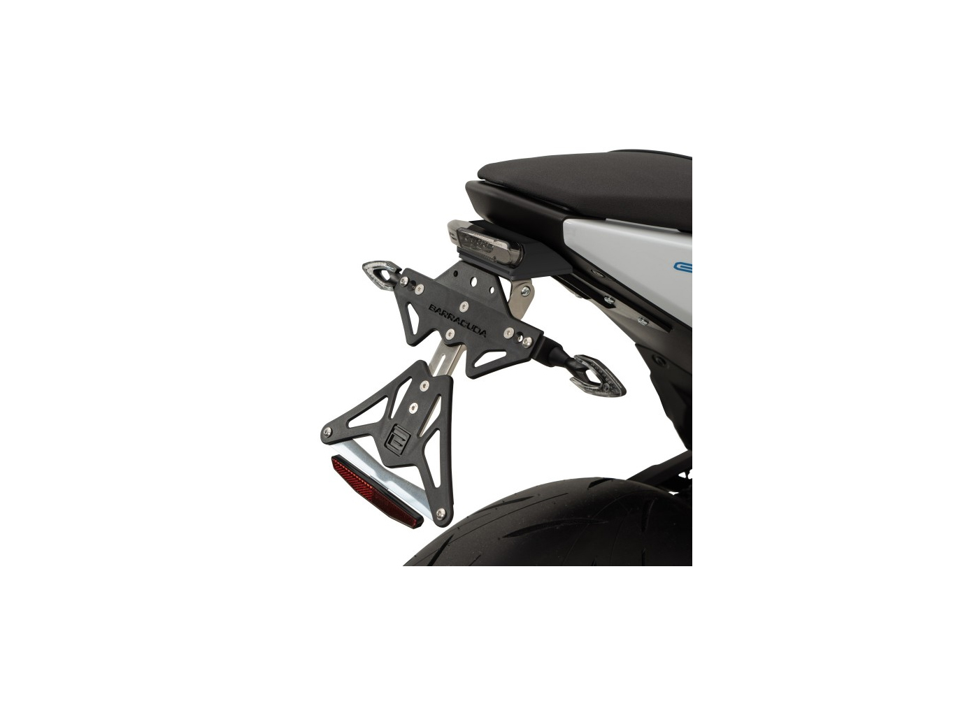 Soporte de matrícula Barracuda para Suzuki GSX-8S a partir del año de modelo 2023