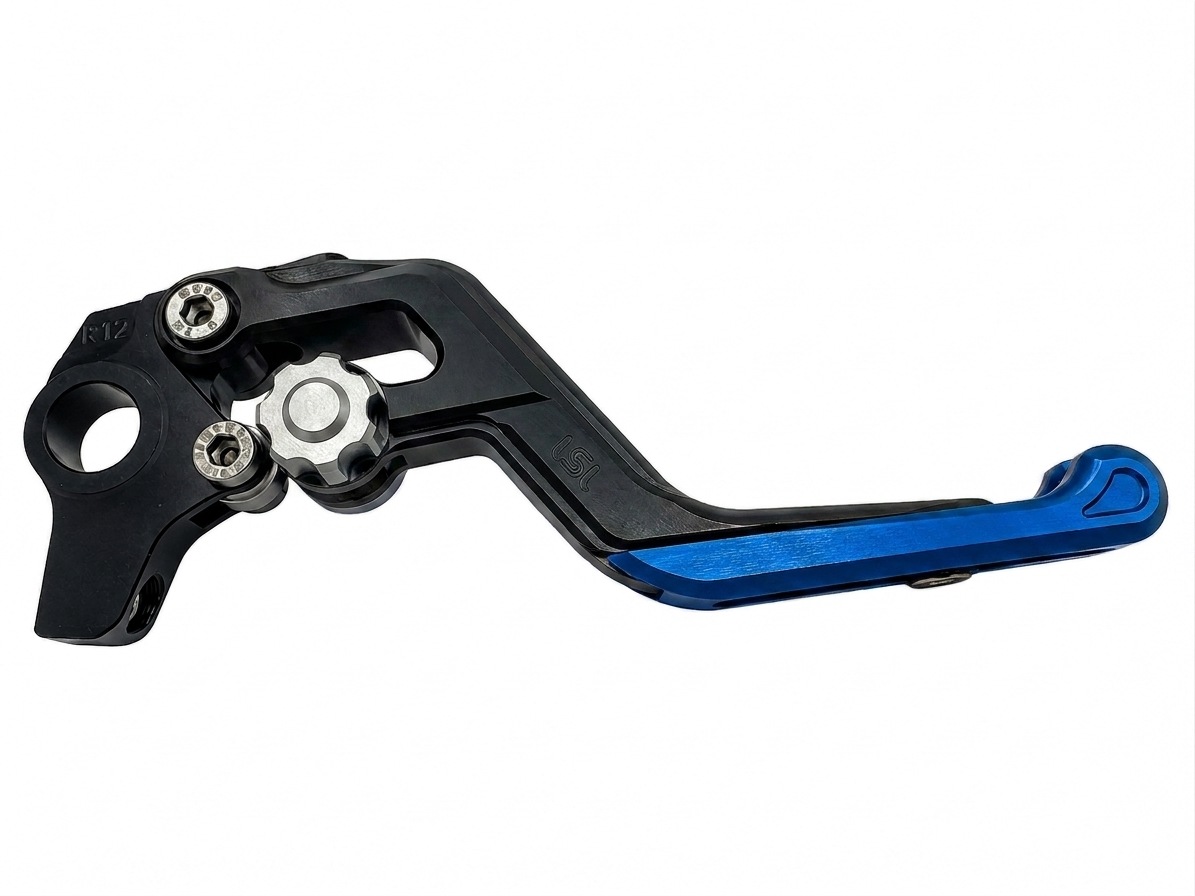 LSL ERGONIA Maneta de Freno R49R Negro/Plata/Azul