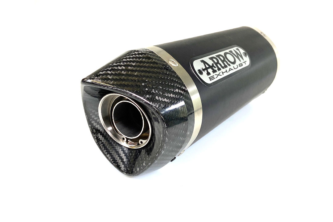 ARROW Escape DARK THUNDER Aluminio negro para Yamaha XJ6 Diversion 2009-2016