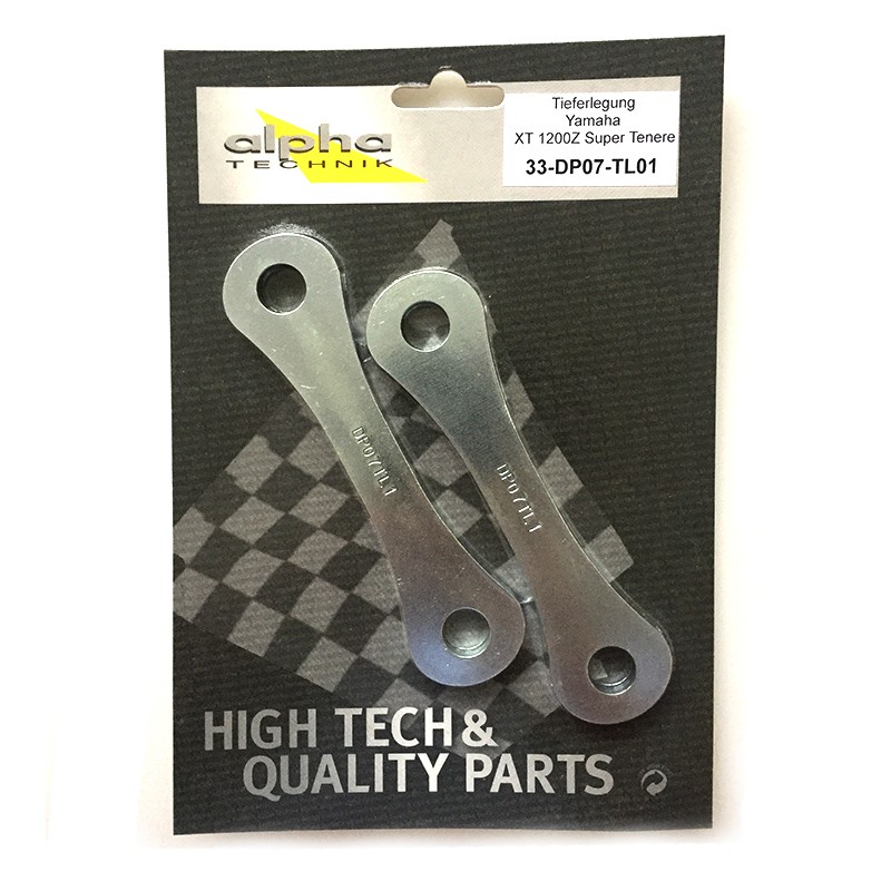 alpha Technik Kit de Rebaje 40mm para Yamaha XT1200Z Super Tenere; Tipo DP07; Año del modelo 2017-