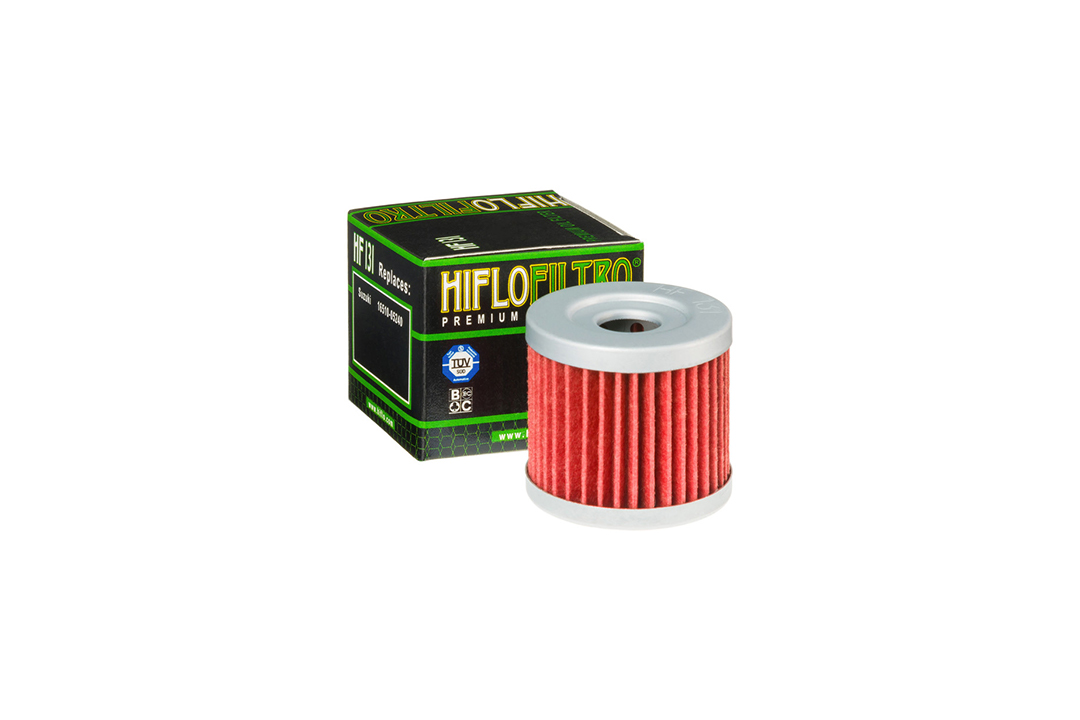 HIFLO filtro de aceite HF131 para varios modelos Hyosung y Suzuki