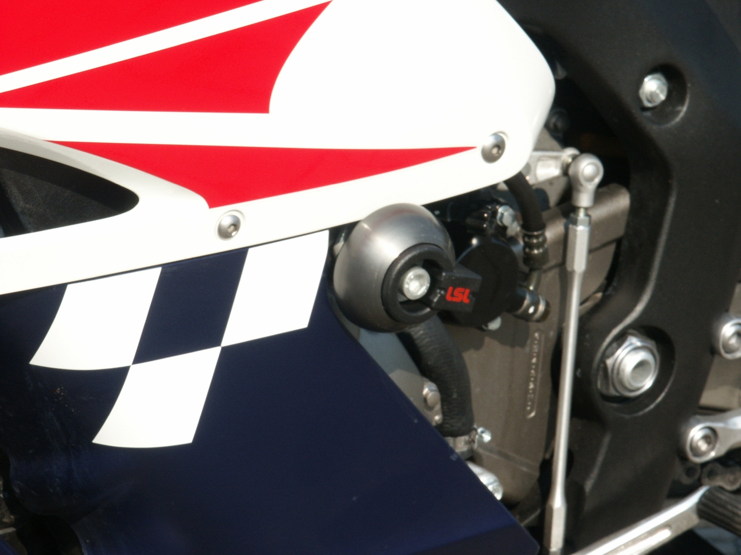 Kit de montaje de protectores anticaída LSL para Honda CBR1000RR, 2004-2005